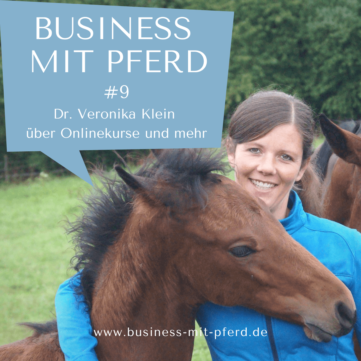 Onlinebusiness Kernkompetenz Pferd - Interview mit Dr. Veronika Klein