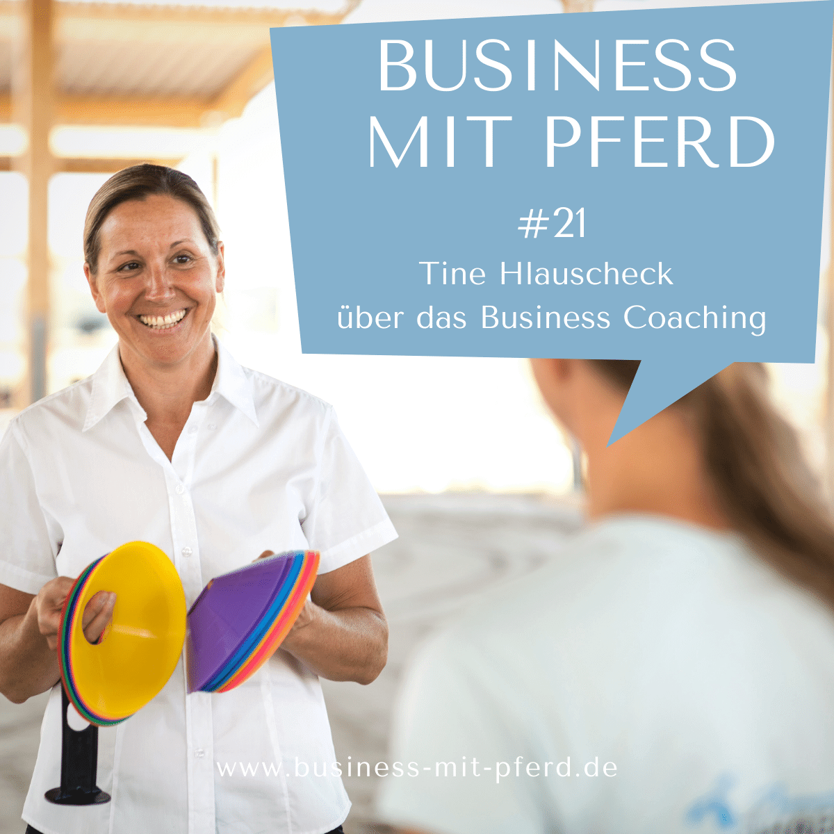 Tine Hlauscheck berichtet über das Business Coaching